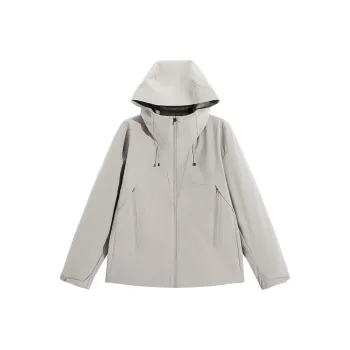PEACEBIRD MEN Jackets Men Light Gray 1