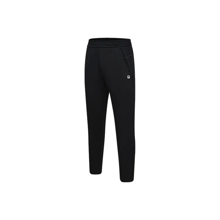 FILA Athletics Knitted Sports Pants Men's Pitch Black-0