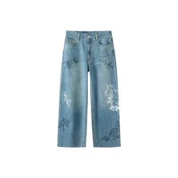 Tokidoki Jeans Unisex Denim Blue