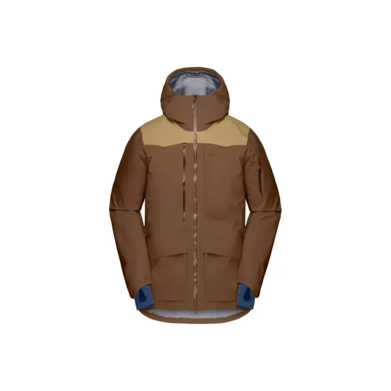 NORRONA Jackets Men Brown Red-0