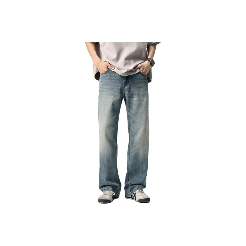 SONGS ALONG Jeans Unisex Light Blue-0