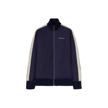PALM ANGELS Logo Embroidered Zipped Track Jacket