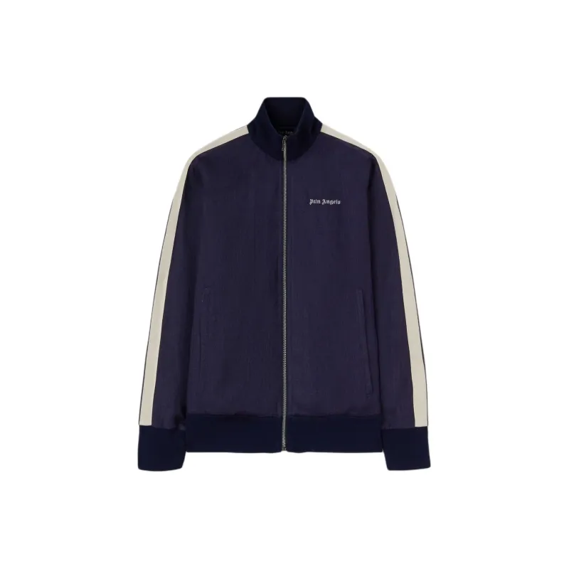 PALM ANGELS Logo Embroidered Zipped Track Jacket-0