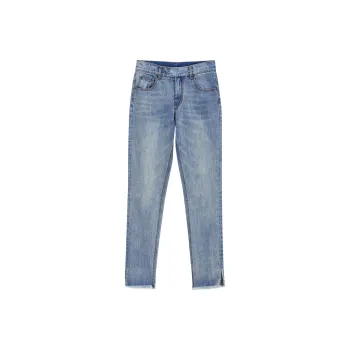 BONELESS Tapered Pants Jeans Unisex Blue