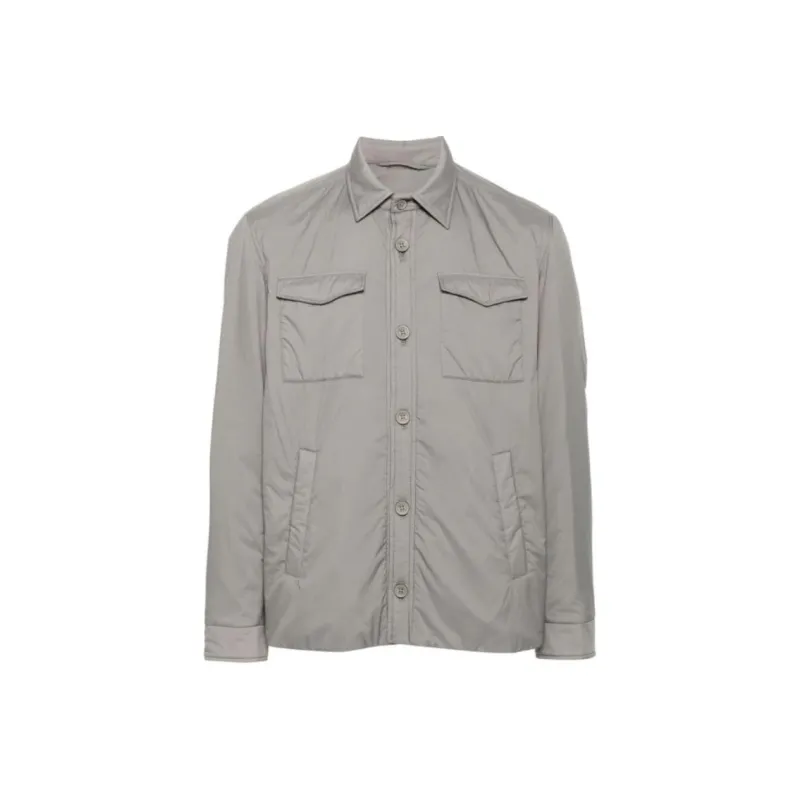 HERNO Logo plaque Jacket-0
