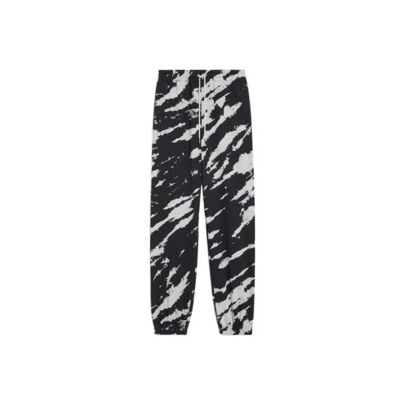 CELINE Sports Pants Men's Black White-0
