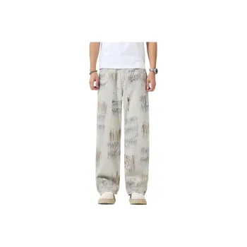 SONGS ALONG Jeans Unisex Ecru
