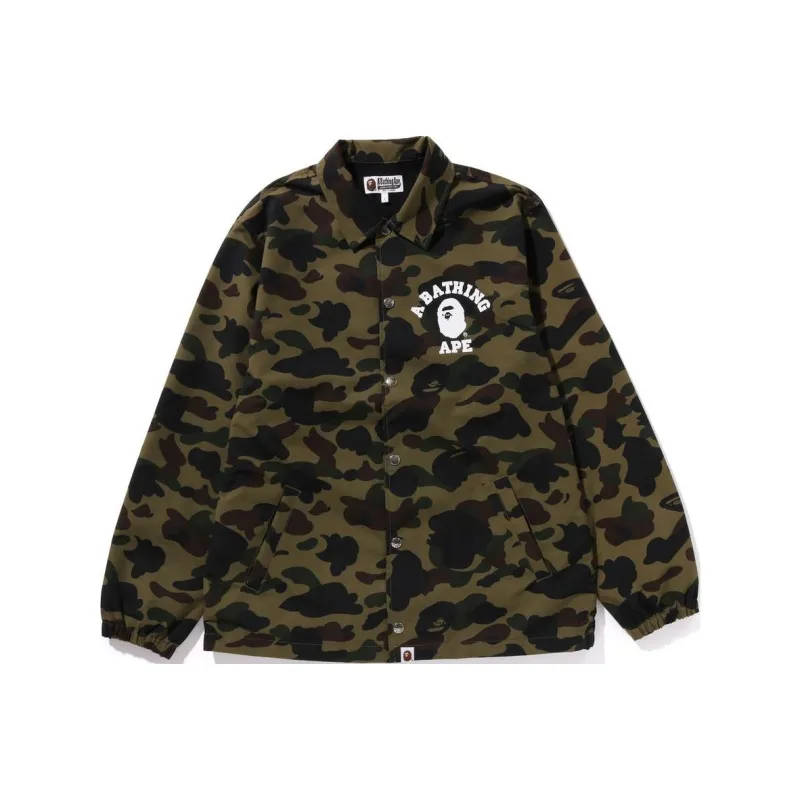 Bape 1st Camo Coach Jacket Jacket-0