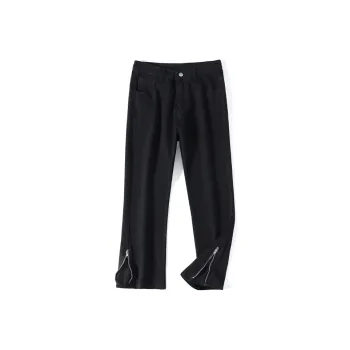 FASTFISH Jeans Unisex Black