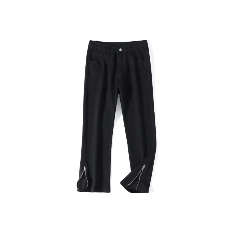 FASTFISH Jeans Unisex Black-0