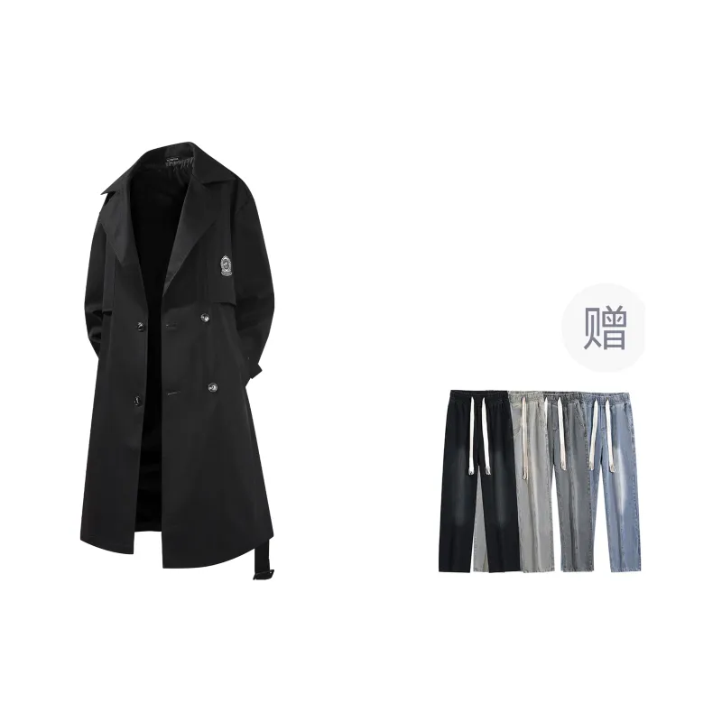 LA'T.WEEKEND Trench Coat Fall Unisex-18