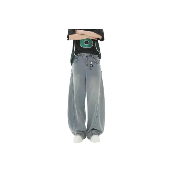 YOFVV Jeans Unisex Vintage Blue