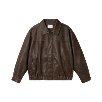 Bodydream Leather Jacket Unisex Dark Brown
