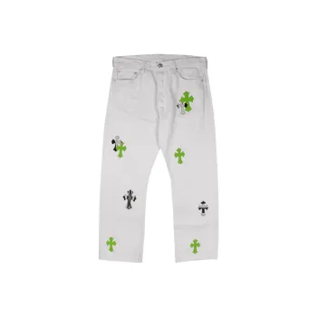 Chrome Hearts SS23 Jeans Men's White