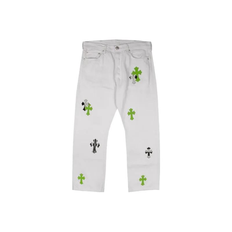 Chrome Hearts SS23 Jeans Men's White-0