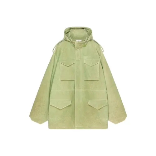 GIVENCHY SS24 Leather Jacket Men's Bright Green