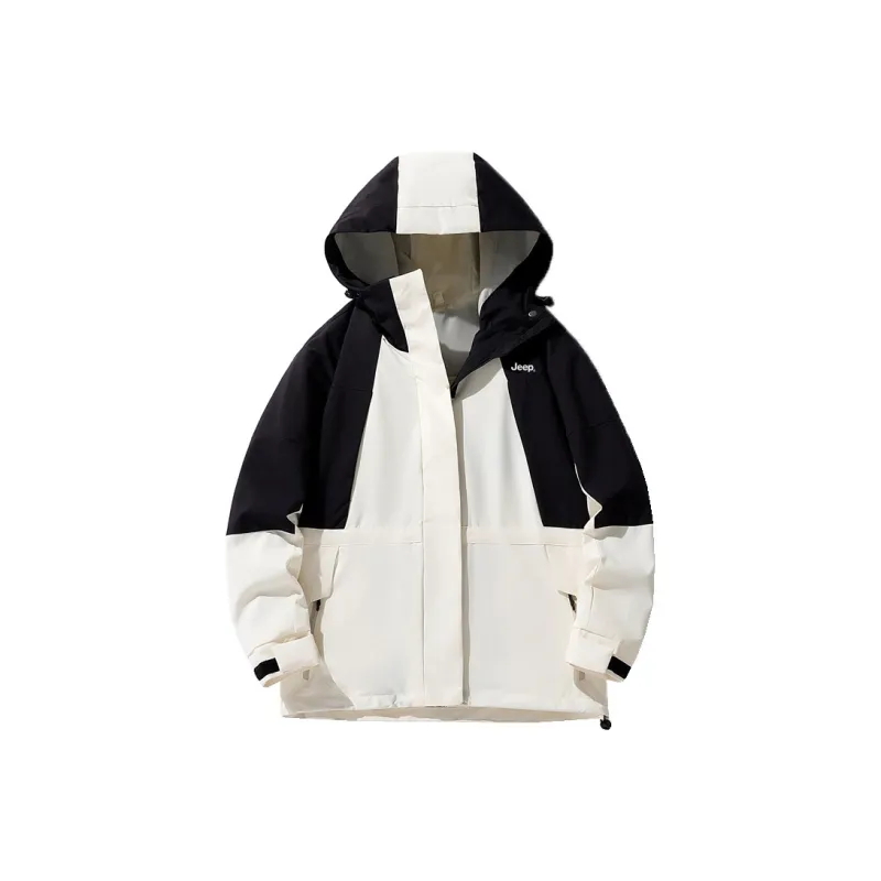 Jeep Detachable Hat Trench Coat Jackets & Coats Unisex-6