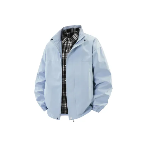 MIIOW Trend Party Series Jackets Coats Unisex Glacier Blue