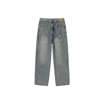 THREE BODY Jeans Unisex Vintage Blue