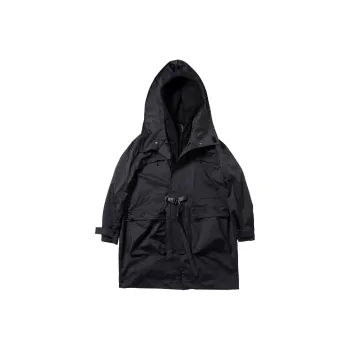 AOGZ Jackets Coats Unisex Black