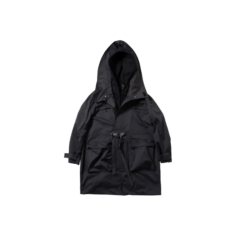 AOGZ Jackets Coats Unisex Black-0