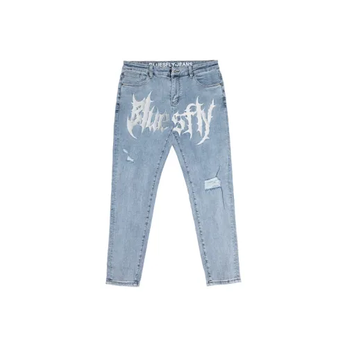 BLUESFLY Slim Fit Pants Jeans Men's