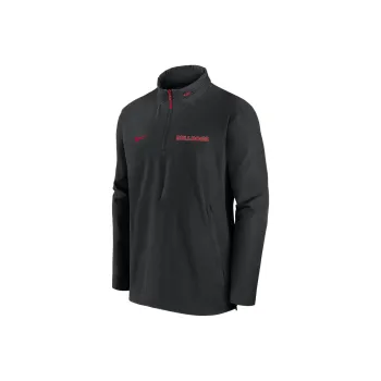 Nike Georgia Bulldogs Sideline Coach Men's Nike College 1/2 Zip Hooded Jacket