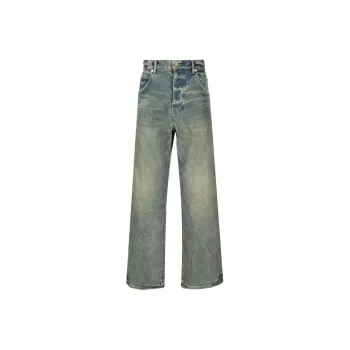 PURPLE BRAND P018 Drop crotch Wide leg Jeans