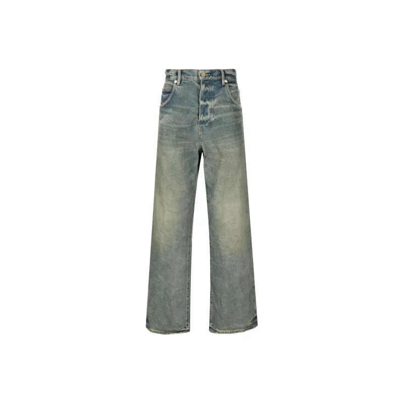 Purple Brand P018 Drop crotch Wide leg Jeans-0