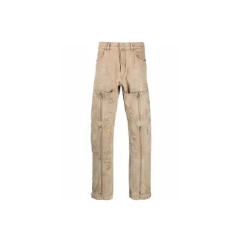 Givenchy Multi Zipped Pocket Straight Denim