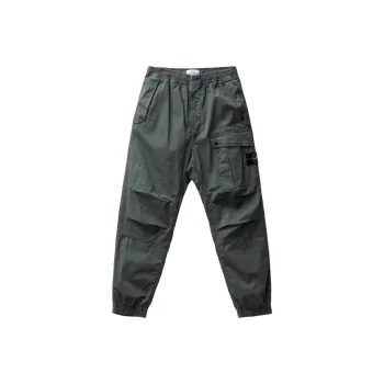STONE ISLAND Compass badge Tapered leg Trousers