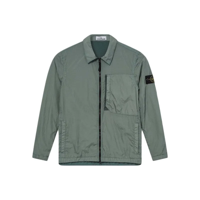 STONE ISLAND Jackets Coats Men's Sage Green-0