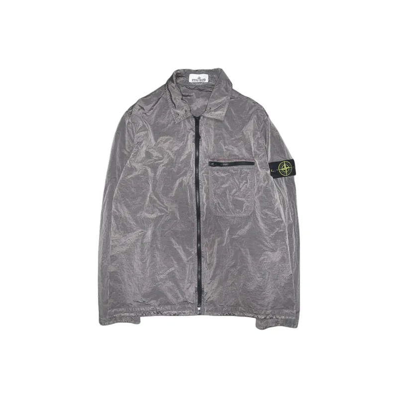 STONE ISLAND Zip up Shirt Jacket-0