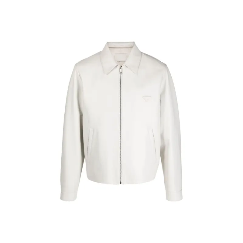 PRADA Jackets Coats Men's White-0