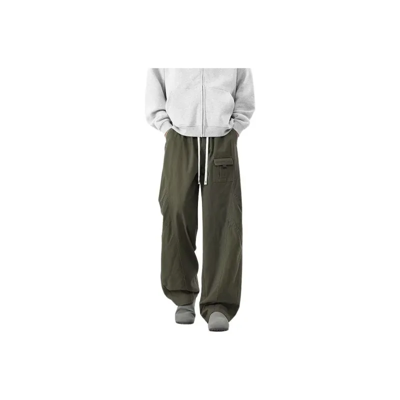 NOME Trendy Draped Comfortable Versatile Lace Up Pants Unisex-10