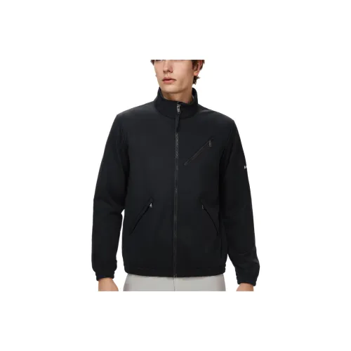 AIGLE SS25 SOFTSHELL Jackets & Coats Men's Black