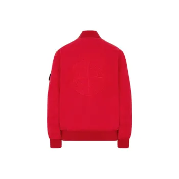STONE ISLAND SS24 Metal Nylon Jackets & Coats Unisex Red