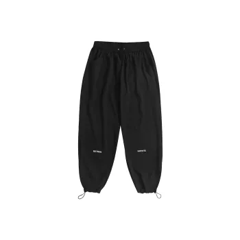 PASET Knitted Sports Pants Unisex Black