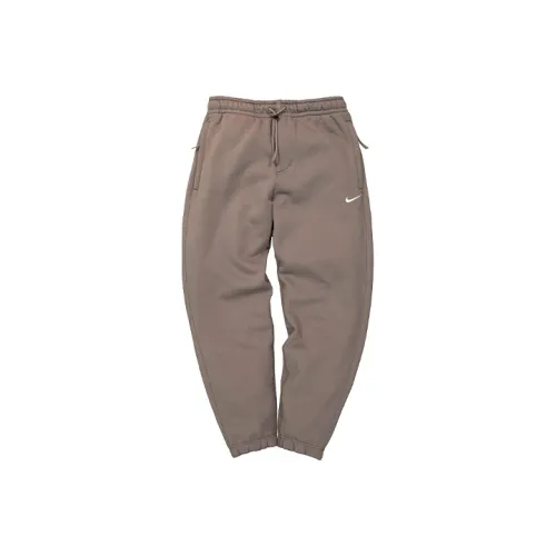 Nike Knitted Sweatpants Men Light Brown