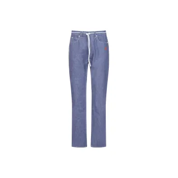 OFF-WHITE FW21 Jeans Men Light Purple