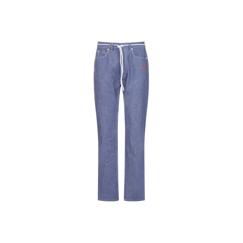 OFF-WHITE FW21 Jeans Men Light Purple-0