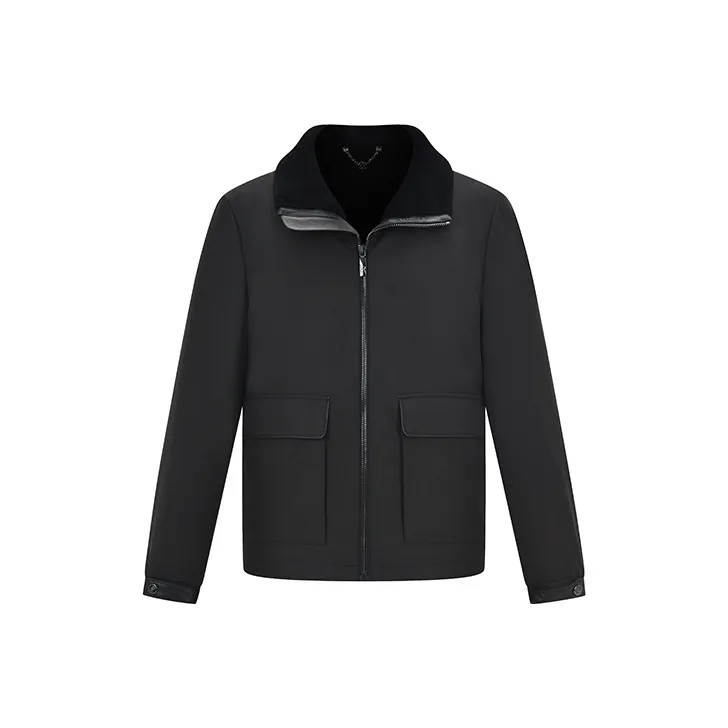 RARE Leather Jacket Men's Black-0