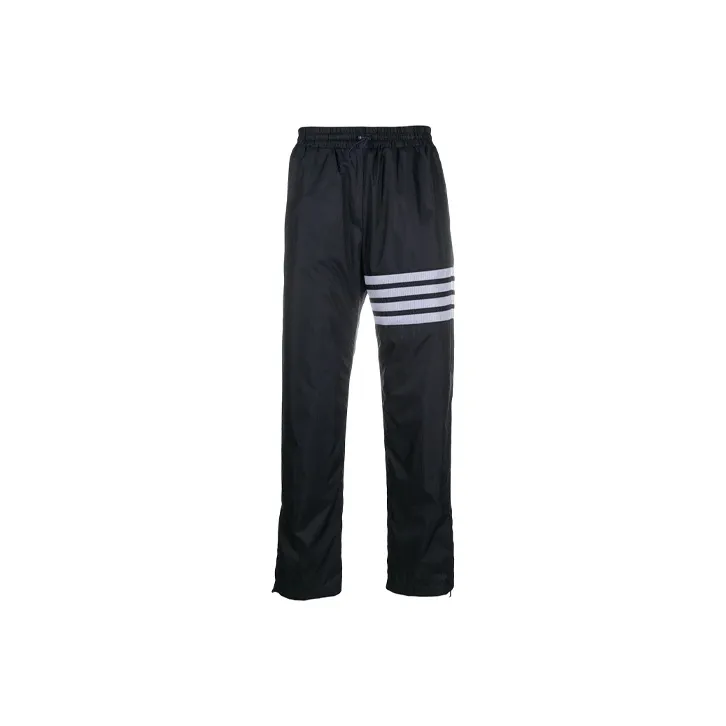 THOM BROWNE Ripstop Straight leg Track Pants-0