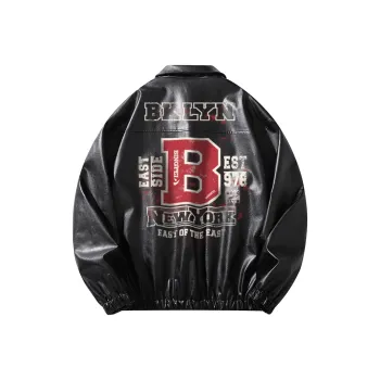 Ice Flying Leather Jacket Unisex