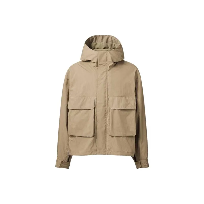 UNIQLO SS24 Jackets Coats Men's Dark Beige-0