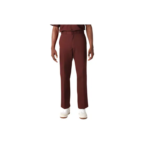 Dickies Cargo Pants Men Burgundy