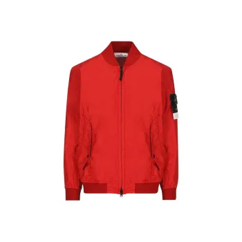 STONE ISLAND SS24 Jackets Coats Men's Red