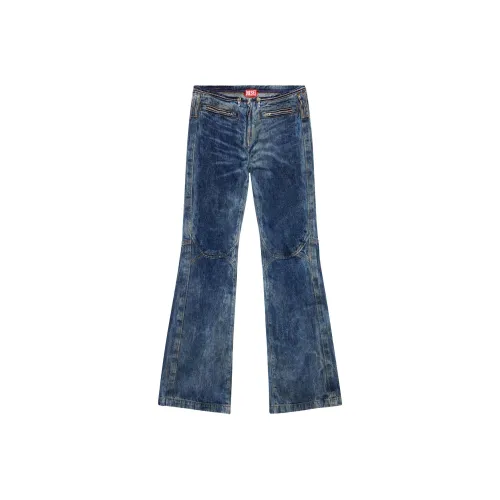 DIESEL D Gen Bleached effect Bootcut Jeans