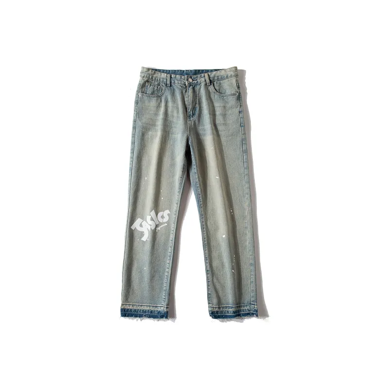 Jaslcs Jeans Men Vintage Blue-0