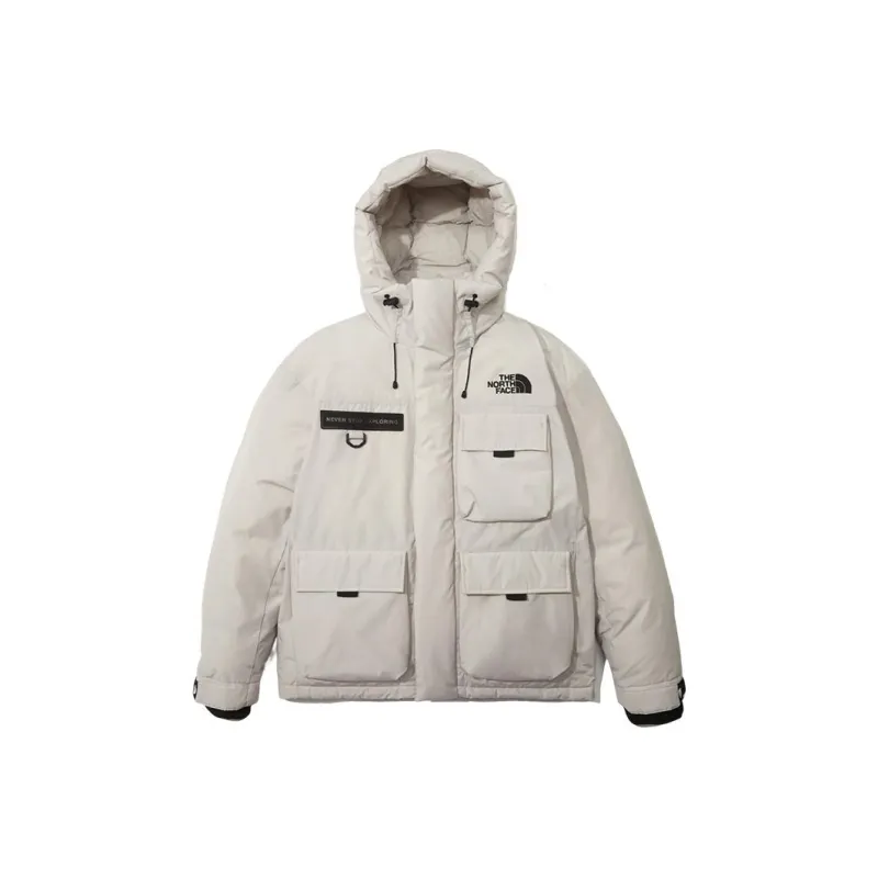 THE NORTH FACE Down Jackets & Coats Unisex White Sand-0